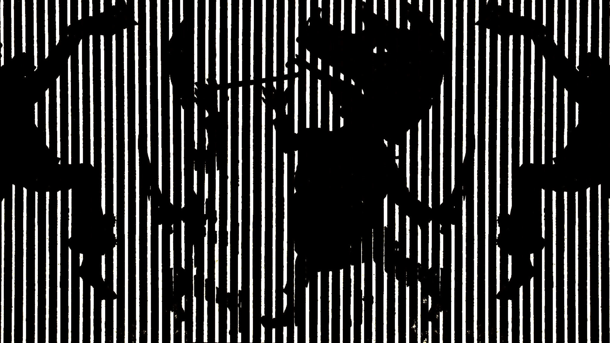 Ernie Gehr. CARNIVAL OF SHADOWS. 2015. Five-channel video (black-and-white and color, silent), approx 20 min. The Museum of Modern Art, New York. Image courtesy the artist