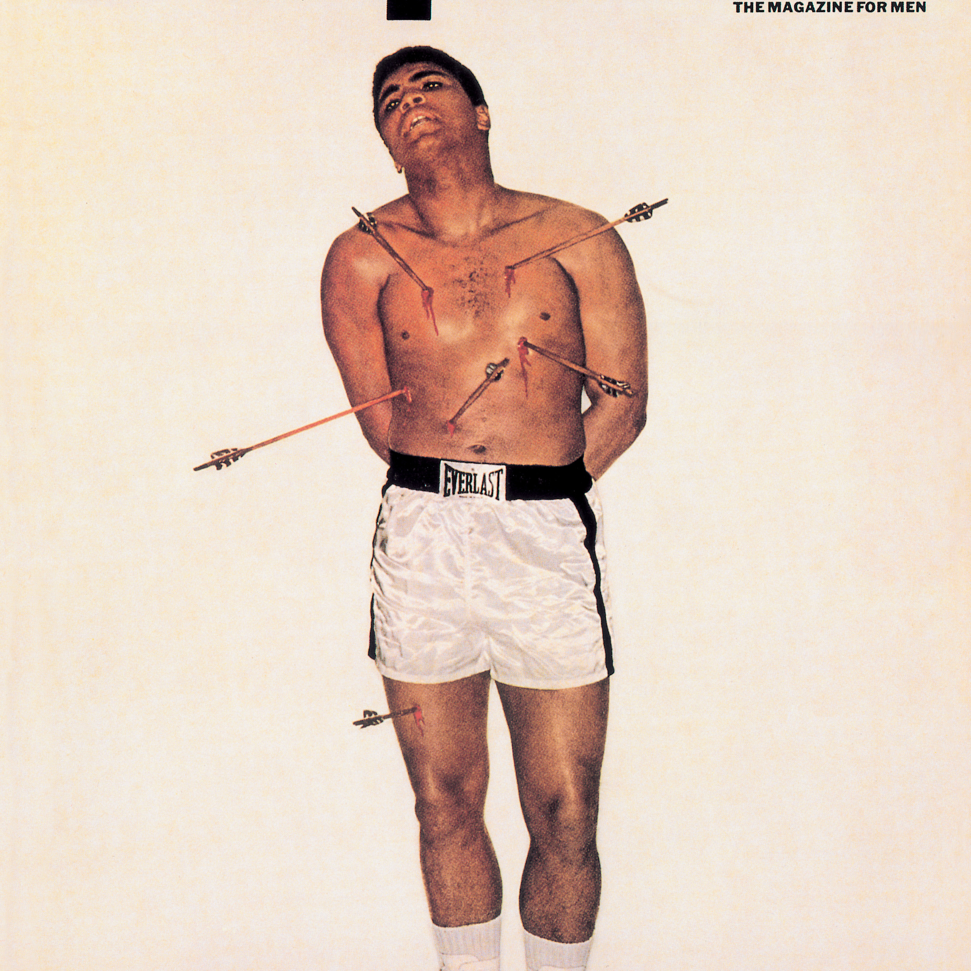 George Lois. Cover for Esquire magazine, issue no. 413, April 1968. Offset lithography. © George Lois