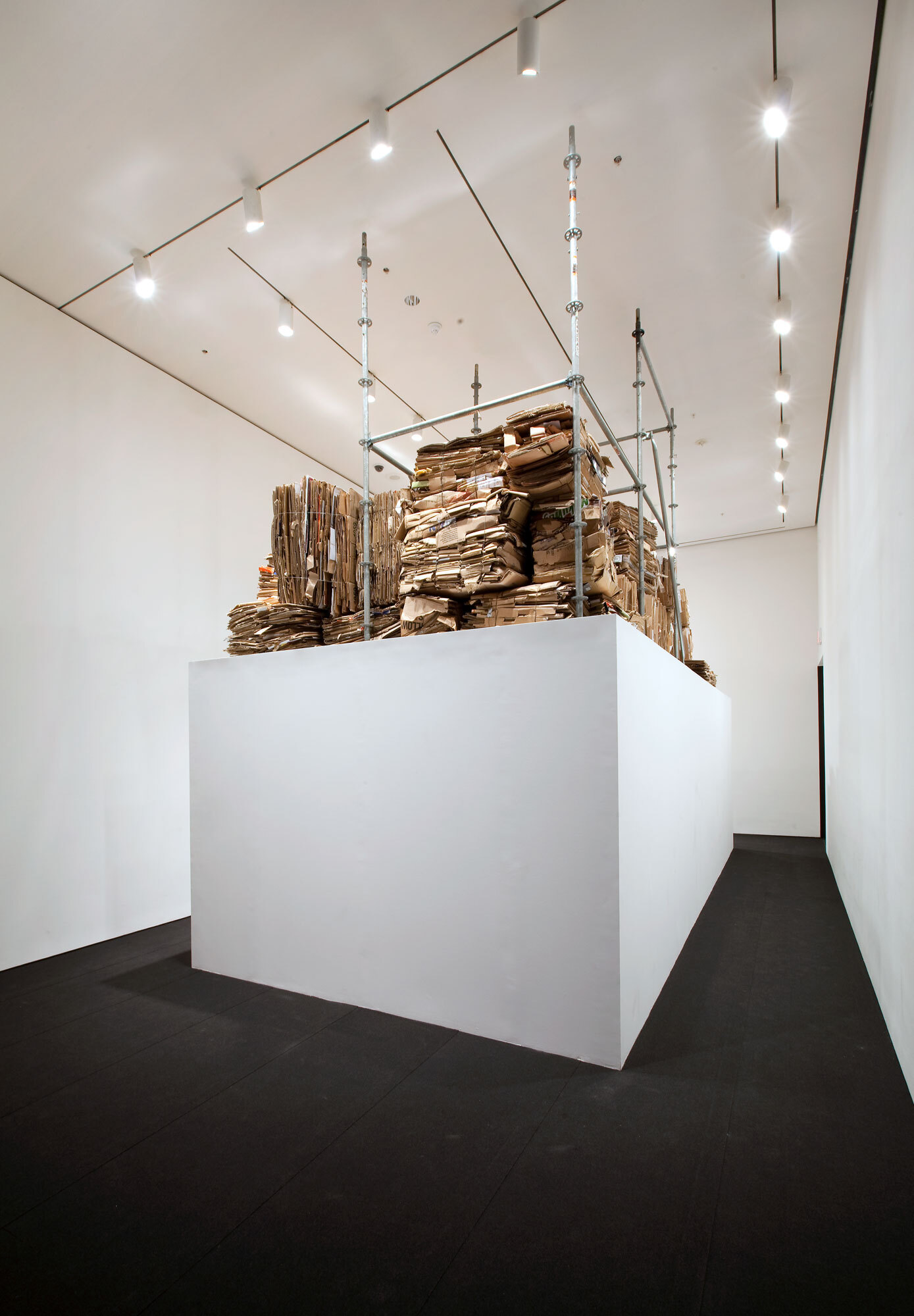 Installation View of Projects 89: Klara Liden at The Museum of Modern Art, New York. © 2009 Klara Liden. Photo: Jason Mandella