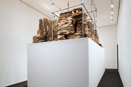 Installation View of Projects 89: Klara Liden at The Museum of Modern Art, New York. © 2009 Klara Liden. Photo: Jason Mandella
