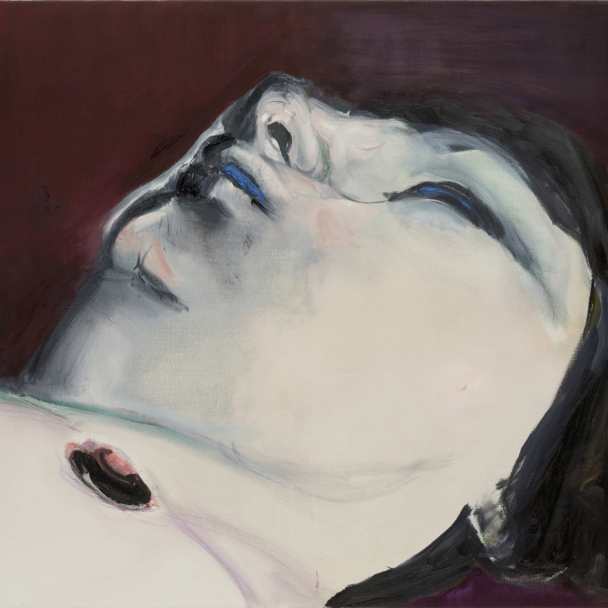 Marlene Dumas. Jen. 2005. Oil on canvas, 43 3/8 × 51 1/4″. The Museum of Modern Art, New York. Fractional and promised gift of Marie-Josée and Henry R. Kravis. © 2008 Marlene Dumas