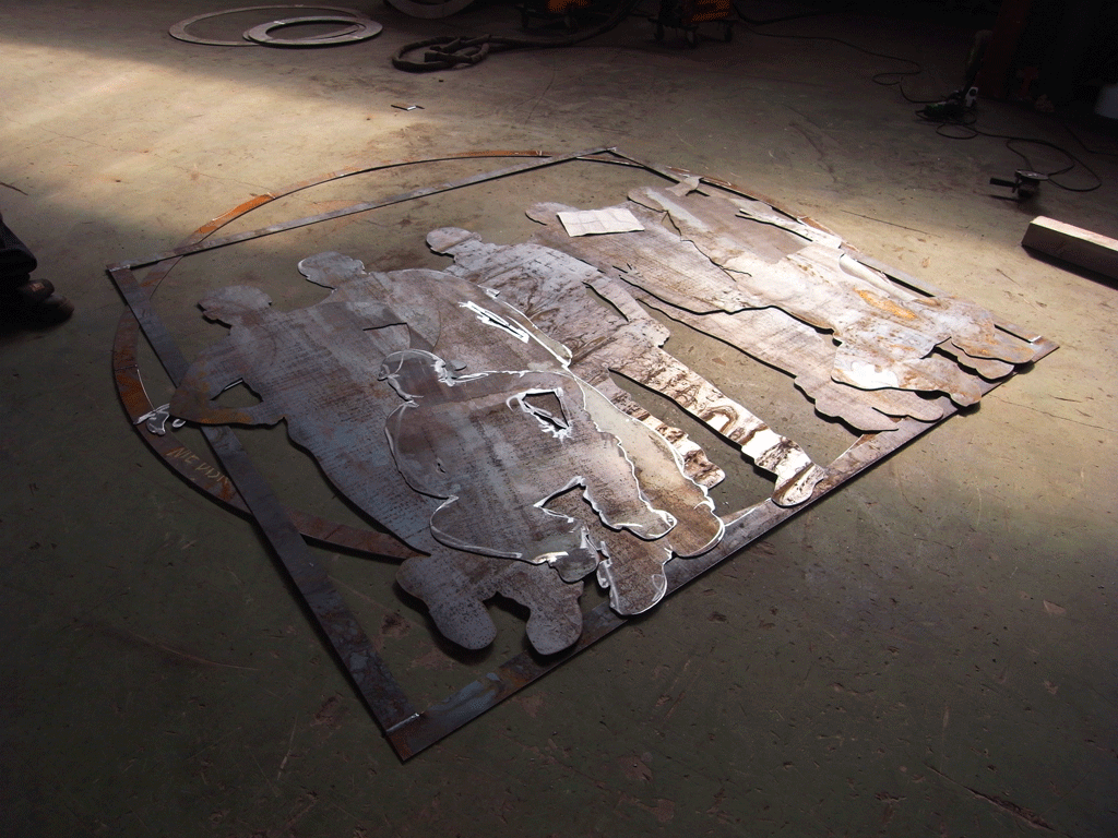 Artur Zmijewski. Sculpture Plein-air. Swiecie 2009. 2009. Courtesy the artist, Foksal Gallery Foundation, Warsaw, and Galerie Peter Kilchmann, Zurich. © Artur Zmijewski