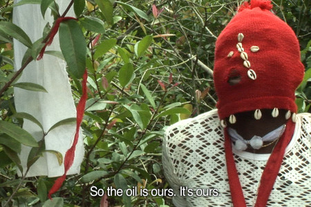 Mark Boulos. All That Is Solid Melts into Air. 2008. Two-channel video (color, sound), 15 min. Courtesy the artist and Galerie Diana Stigter, Amsterdam. © 2012 Mark Boulos