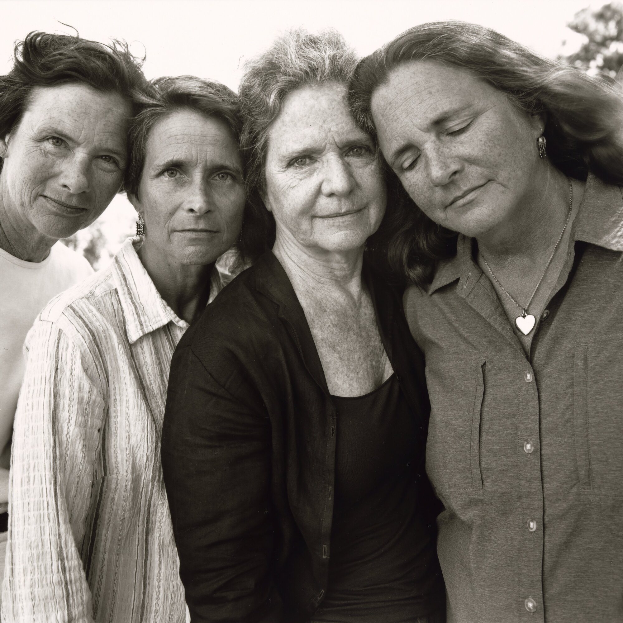 Nicholas Nixon (American, b. 1947). The Brown Sisters. 2010. Gelatin silver print, 17 15/16 × 22 1/2″ (45.5 × 57.1 cm). The Family of Man Fund. © 2014 Nicholas Nixon
