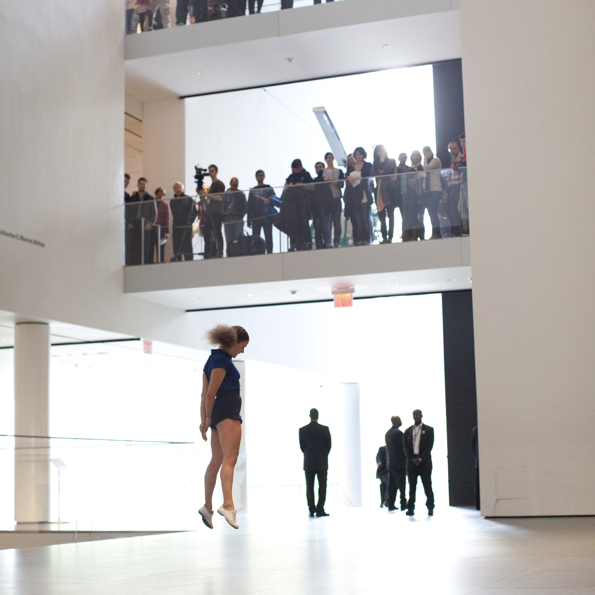 Performance of Sarah Michelson’s Devotion Study #3 (2012) at The Museum of Modern Art, November 2012. Part of Some sweet day (October 15–November 04, 2012). © 2012 Museum of Modern Art, New York. Photo: Paula Court