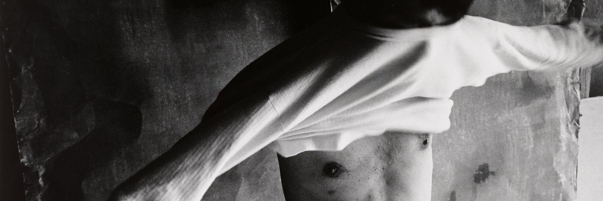 Shomei Tomatsu (Japanese, 1930-2012). Tomitarō Shimotani, Nagasaki, from the series Hibakusha. 1961. Gelatin silver print, 13 × 18 3/4&#34; (33 × 47.6 cm). The Museum of Modern Art, New York. Gift of the artist. © 2015 Shomei Tomatsu