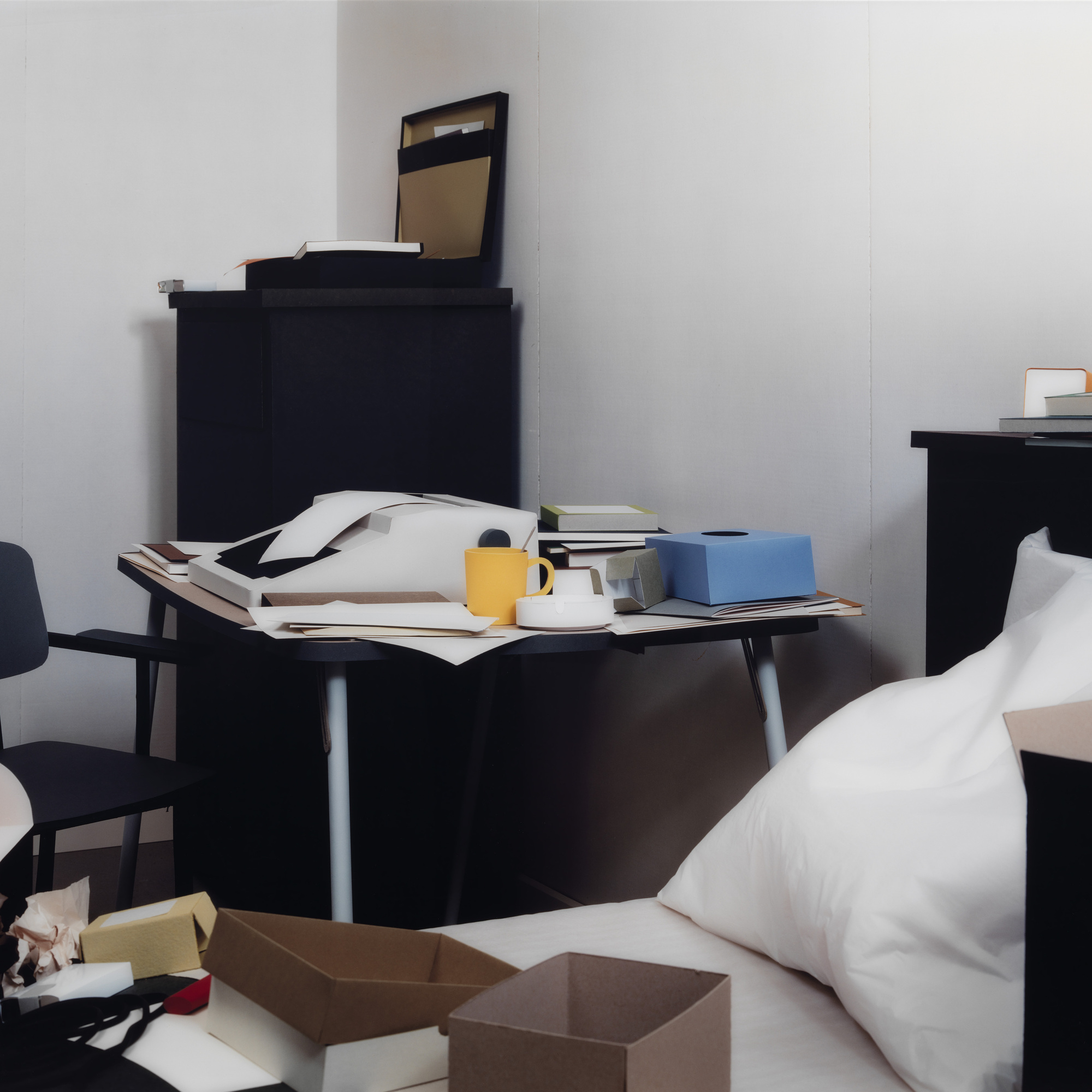 Thomas Demand (German, b. 1964). Room (Zimmer). 1996. Chromogenic color print, 67 3/4 × 7ʹ 7 3/8ʺ (172 × 232 cm). Gift of the Nina W. Werblow Charitable Trust. © 2016 Artists Rights Society (ARS), New York / VG Bild-Kunst, Bonn