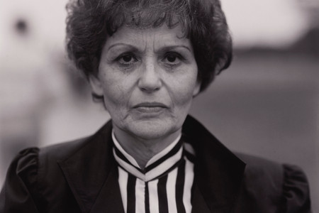 Judith Joy Ross (American, b. 1946). Untitled from “Portraits at the Vietnam Veterans Memorial, Washington, D.C.” 1984. Gelatin silver printing-out-paper print, 9 5/8 × 7 11/16″ (24.5 × 19.5 cm). The Museum of Modern Art, New York. Gift of Richard O. Rieger