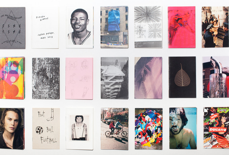 Pau Wau Publications from *Zine Time*, June 16, 2013. Photograph: Dave Geeting