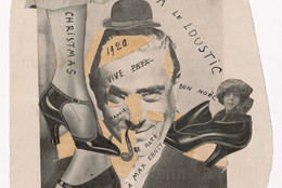Francis Picabia. Tableau Rastadada. 1920. Cut-and-pasted printed paper on paper with ink, 7 1⁄2 × 6 3⁄4″ (19 × 17.1 cm). Gift of Abby Aldrich Rockefeller (by exchange), 2014. © 2016 Artists Rights Society (ARS), New York/ADAGP, Paris