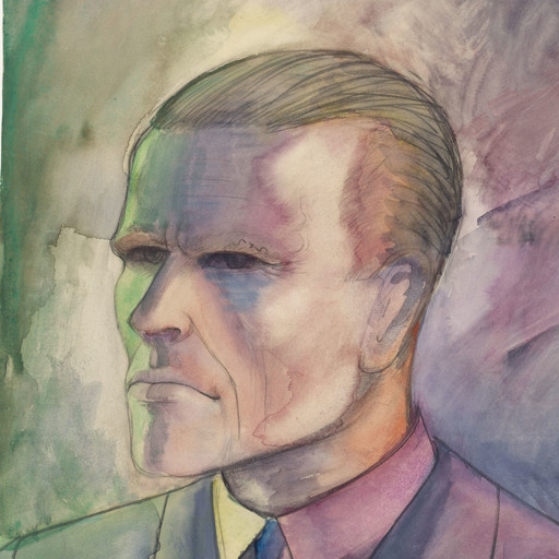 Otto Dix. Self-Portrait (Selbstporträt). 1922. Watercolor and pencil on paper, 19 3/8 x 15 1/2&#34; (49.2 x 39.3 cm). Gift of Richard L. Feigen. © 2016 Artists Rights Society (ARS), New York / VG Bild-Kunst, Bonn
