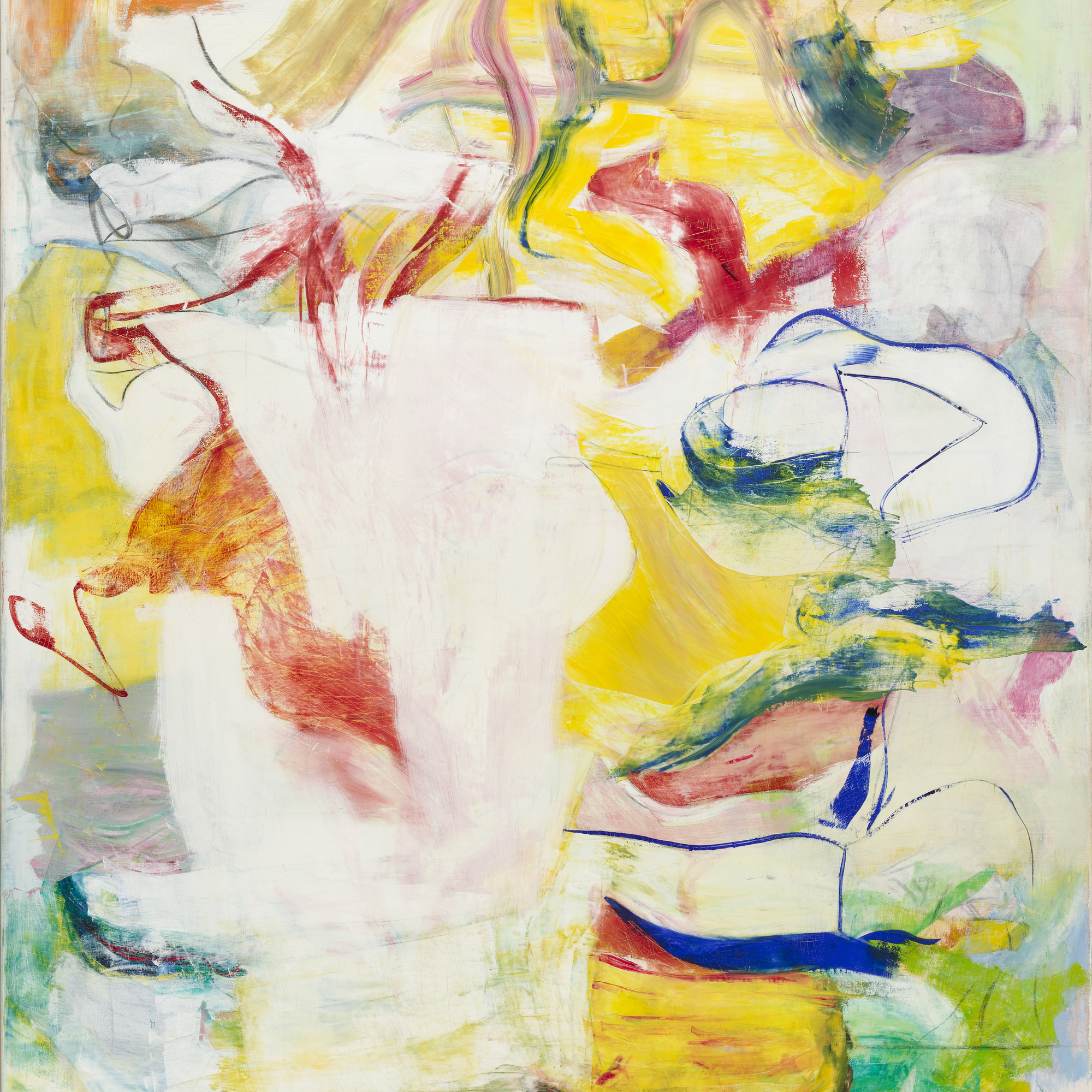 Willem de Kooning. Pirate (Untitled II). 1981. Oil on canvas. 88 × 76 3/4″. The Museum of Modern Art, New York. Sidney and Harriet Janis Collection Fund. © 1997 Willem de Kooning Revocable Trust/Artists Rights Society (ARS), New York.