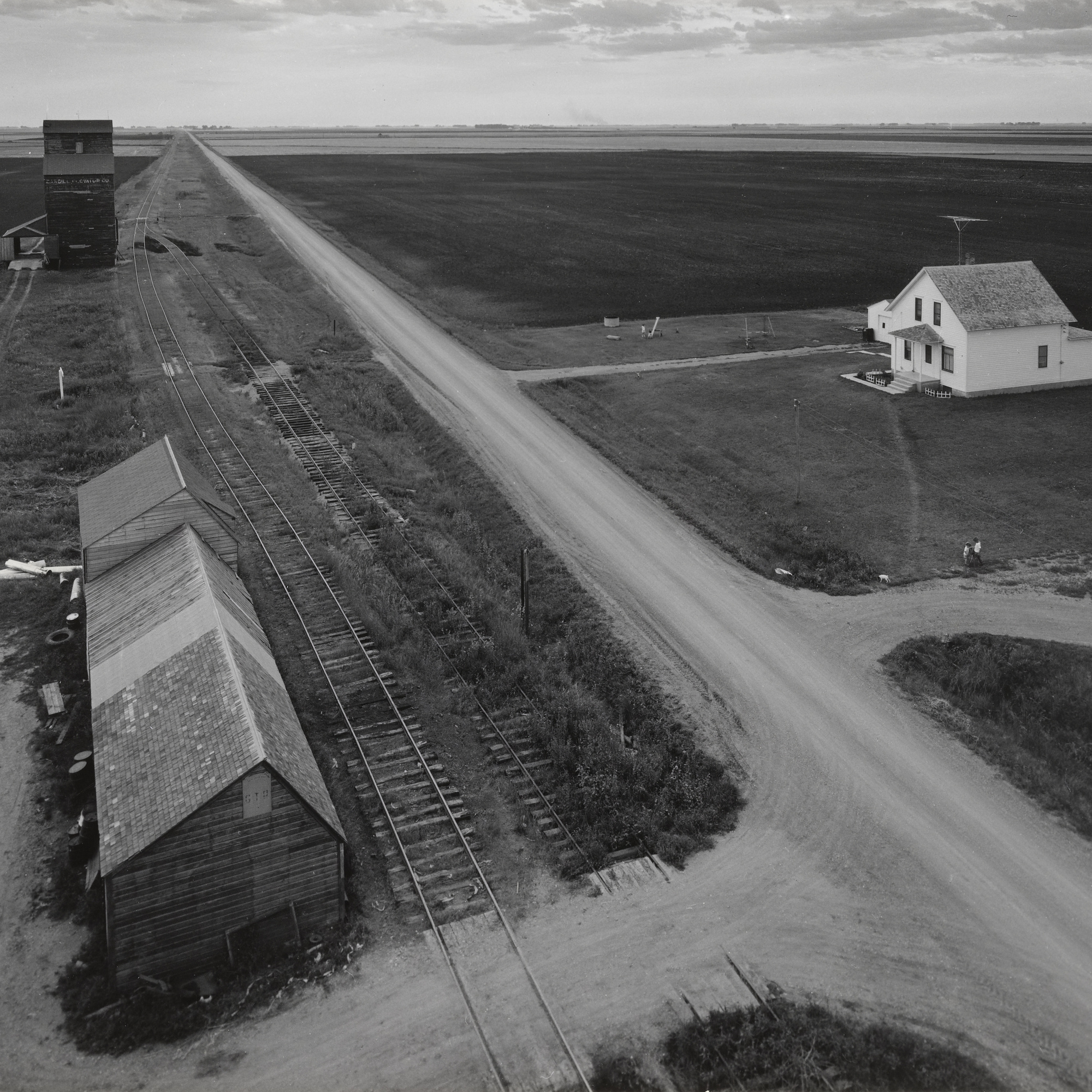 John Szarkowski. From Country Elevator, Red River Valley. 1957. Gelatin silver print, 10 5/16 × 13 1/4″ (26.2 × 33.6 cm). The Museum of Modern Art. The Family of Man Fund. © John Szarkowski