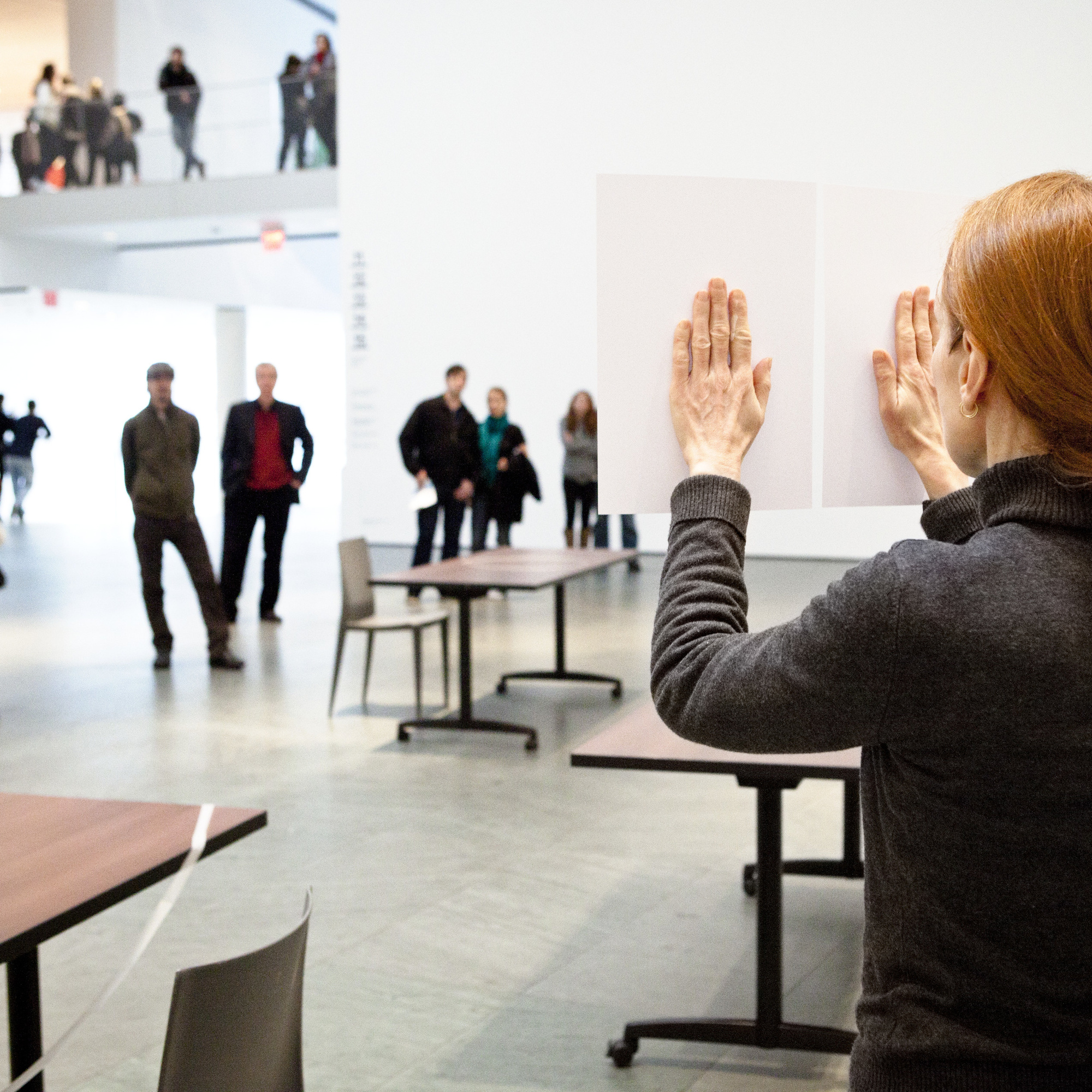 Marie Cool and Fabio Balducci. Untitled. 2006. Performed at The Museum of Modern Art, 2011. © 2011 Yi-Chun Wu / The Museum of Modern Art, New York