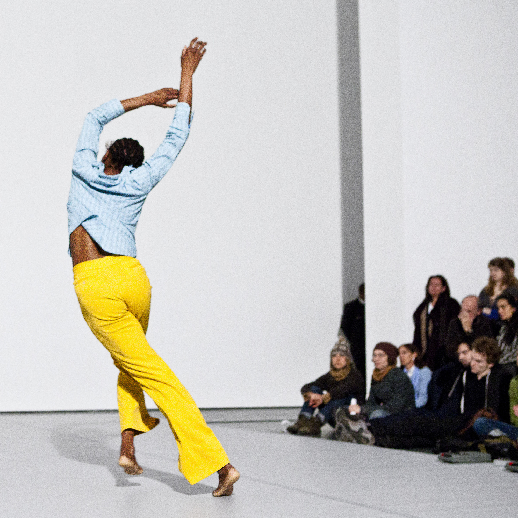 Ralph Lemon. Untitled. 2008. Performed at The Museum of Modern Art, 2011. With Okwui Okpokwasili. © 2011 Yi-Chun Wu / The Museum of Modern Art