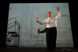 William Kentridge. I am not me, the horse is not mine. 2010. Performed at The Museum of Modern Art, 2010. © 2010 William Kentridge. Photo: Paula Court