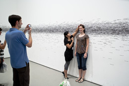 Roman Ondák. Measuring the Universe. 2007. © The Museum of Modern Art. Photo: John Wronn