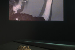 Joan Jonas. Mirage (installation detail). 1976/1994/2003. The Museum of Modern Art, New York. Gift of Richard Massey, Clarissa Alcock Bronfman, Agnes Gund, and Committee on Media Funds. Courtesy Yvon Lambert, Paris and New York