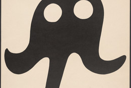 Jean (Hans) Arp. Mustache Hat, from 7 Arpaden. 1923. One from a portfolio of seven lithographs, sheet: 17 3/4 × 13 3/4″ (45.1 × 34.9 cm). Publisher: Merzverlag (Kurt Schwitters), Hannover, Germany. Printer: unknown. Edition: 50. Gift of J. B. Neumann. © 2005 Artists Rights Society (ARS), New York/VG Bild-kunst, Bonn