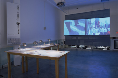 Installation view of Projects 76: Francis Alÿs