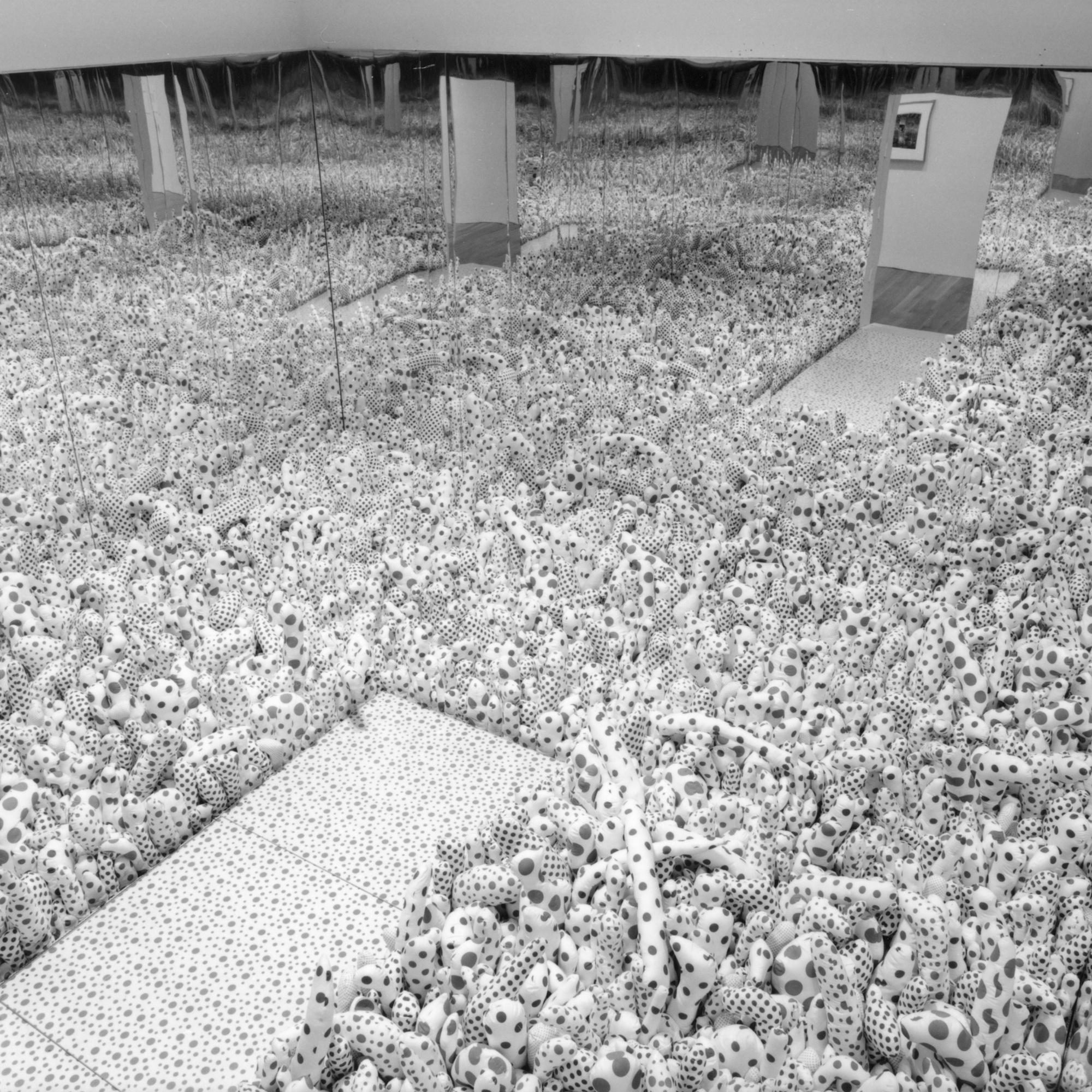 Yayoi Kusama. Installation view of Love Forever: Yayoi Kusama 1958–1968 at The Museum of Modern Art, New York. Photo: Thomas Griesel