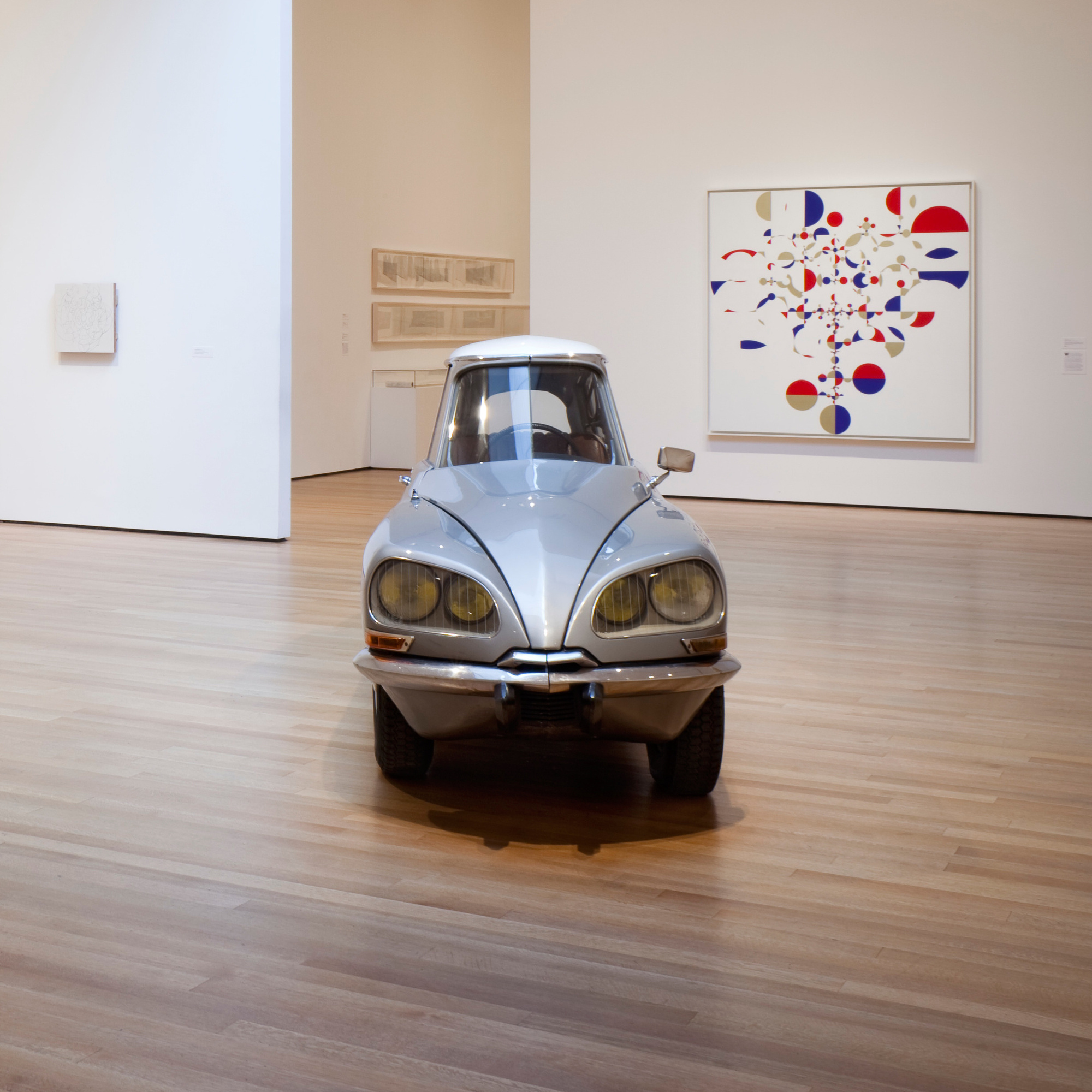 Installation view of Gabriel Orozco at The Museum of Modern Art, New York. Photo: Jonathan Muzikar