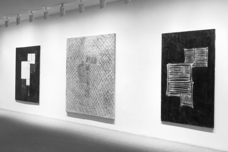 Installation view of Projects 30: Guillermo Kuitca at The Museum of Modern Art, New York. Photo: Mali Olatunji