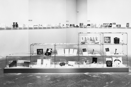 Installation view of Projects 36: Erika Rothenberg at The Museum of Modern Art, New York. Photo: Mali Olatunji