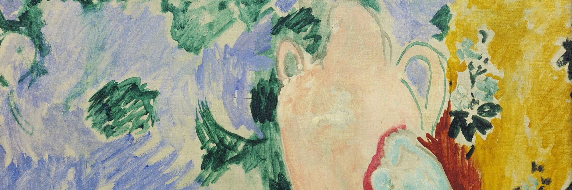Henri Matisse. Still Life with Aubergines. Collioure, summer 1911. Oil on canvas, 45 3/4 × 35 1/8″ (116.2 × 89.2 cm). Louise Reinhardt Smith Bequest. © 2016 Succession H. Matisse / Artists Rights Society (ARS), New York