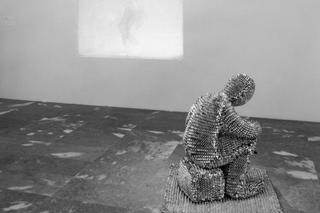 Installation view of Projects 53: Oliver Herring/Leonilson at The Museum of Modern Art, New York. Photo: Erik Landsberg