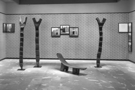 Installation view of Projects 52: Carrie Mae Weems at The Museum of Modern Art, New York. Photo: Mali Olatunji