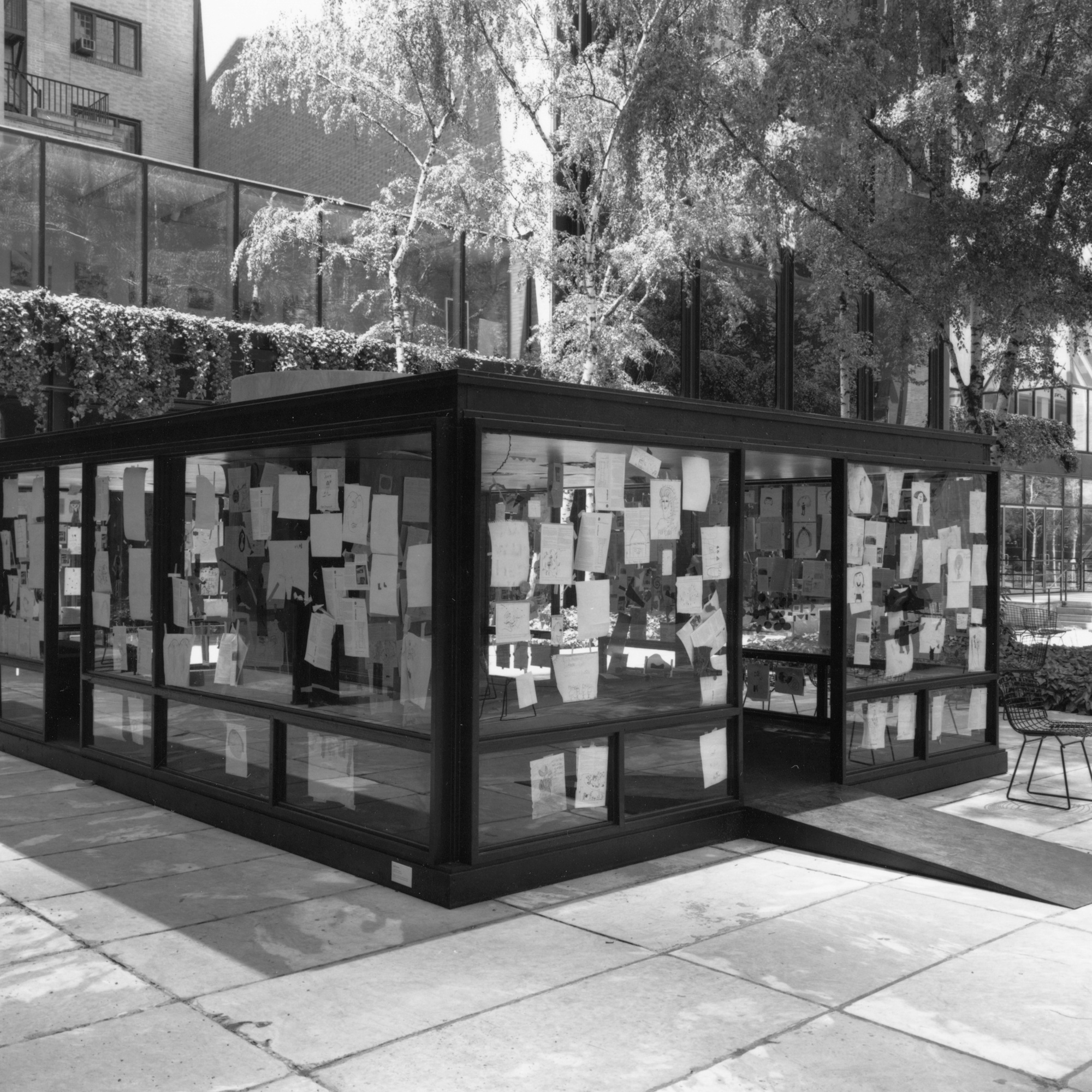 Installation view of Projects 58: Rirkrit Tiravanija at The Museum of Modern Art, New York. Photo: Thomas Griesel