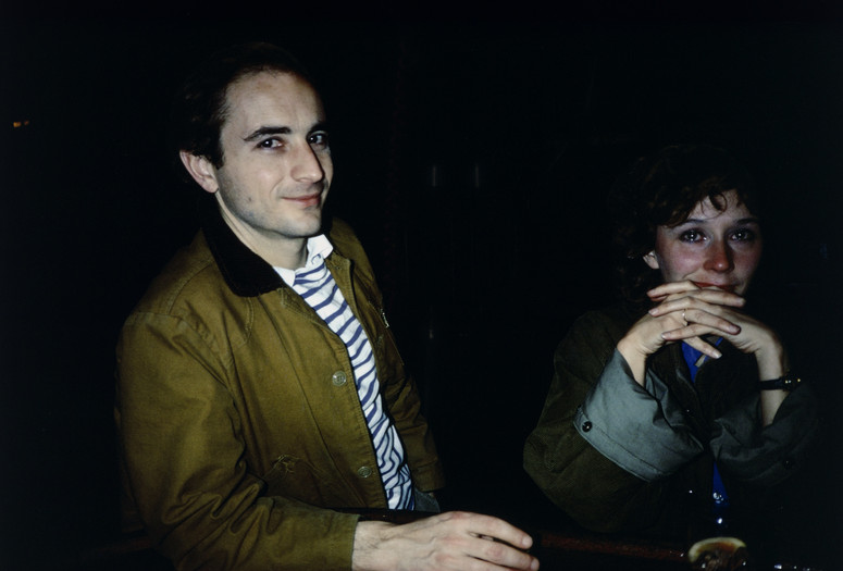 Nan Goldin. David and Butch Crying at Tin Pan Alley, New York City. 1981. Silver dye bleach print, printed 2009. 15 1/2 x 23 1/8" (39.4 x 58.7 cm). The Museum of Modern Art, New York