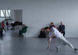 Anne Teresa De Keersmaeker. Work/Travail/Arbeid. 2015. Installation view, WIELS centre for contemporary art, Brussels, March 20–May 17, 2015. © 2016 Anne Teresa De Keersmaeker. Photo: Anne Van Aerschot