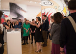 Andrea Fraser performing May I Help You? (1991) on April 27, 2017 in the exhibition Louise Lawler: WHY PICTURES NOW, The Museum of Modern Art, New York Photographer: Julieta Cervantes