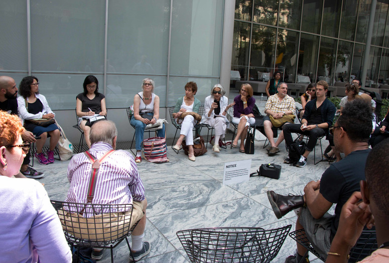 Agora, July 2016, The Museum of Modern Art. Photo: Manuel Martagon. © 2017 The Museum of Modern Art, New York