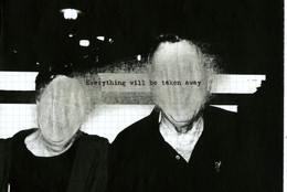 Adrian Piper. Everything #2.8. 2003. Photocopied photograph on graph paper, sanded with sandpaper, overprinted with inkjet text, 8.5&#34; x 11&#34; (21.6 x 27.9 cm). Private Collection. © Adrian Piper Research Archive Foundation Berlin