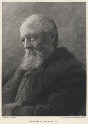 James Notman. Frederick Law Olmsted. Print: T. Johnson. The Century magazine. 1893