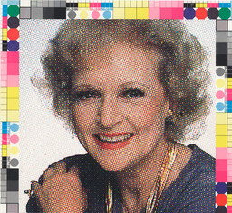 Photographer unknown. Betty White. Print: c. 1990