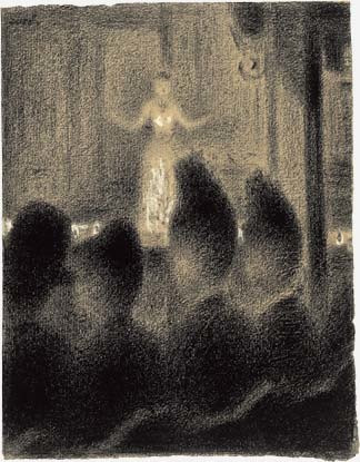 Georges Seurat. At the Concert Européen. c. 1886–88