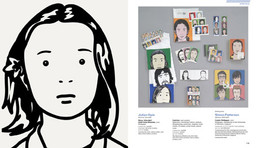 Julian Opie. Elena, schoolgirl (with lotus blossom). 2002

Julian Opie. Untitled (image not available)