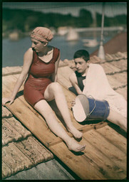 Photographer unknown. Bathers. c. 1918