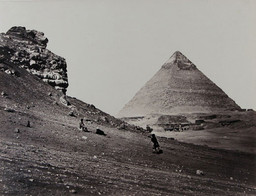 Francis Frith. The Second Pyramid from the South East. 1857.