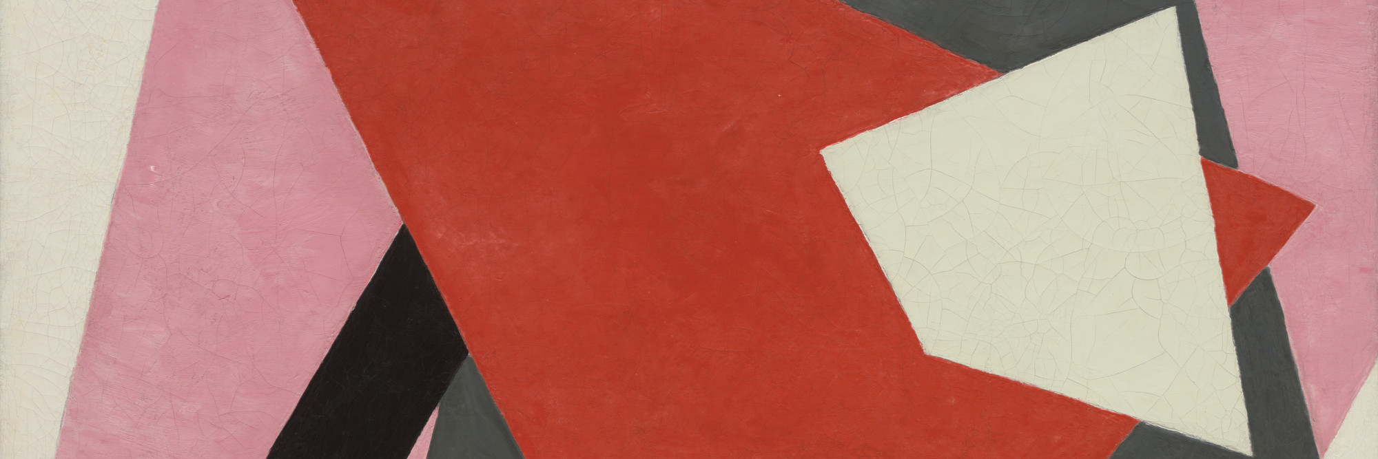 Lyubov Popova. Painterly Architectonic. 1917. Oil on canvas, 31 1/2 × 38 5/8&#34; (80 × 98 cm). Philip Johnson Fund