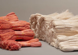 Sheila Hicks. Cartridges and Zapata. 1962–65. Linen. Gift of Melvin Bedrick. Photo: Denis Doorly