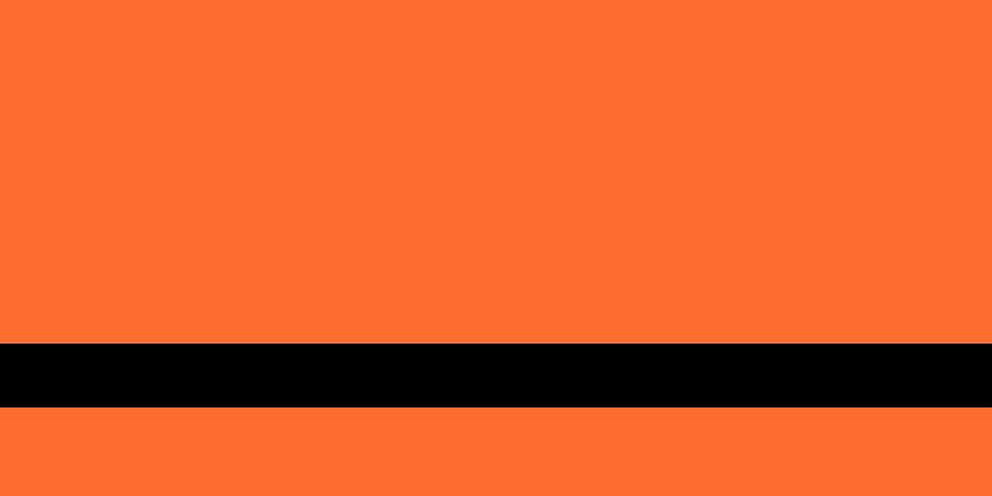 Refugee Nation, Yara Said. Refugee Flag. 2016. Nylon, 44 × 58" (111.8 × 147.3 cm). The Museum of Modern Art, New York. Gift of Refugee Nation. Installation view, The Museum of Modern Art, New York, January 2018. Digital Image © 2020 MoMA, NY. Photo: Manuel Martagon