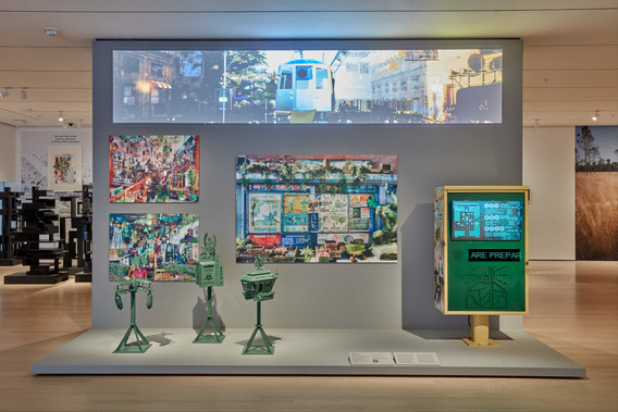 Installation view of Reconstructions: Architecture and Blackness in America, February 27–May 31, 2021