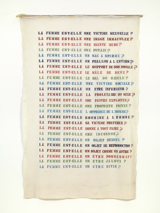 Lea Lublin. Interrogations sur la Femme (Interrogations about Woman). 1978