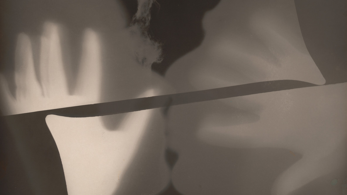 Man Ray. Rayograph. 1922. Gelatin silver print (photogram), 9 3/8 × 11 3/4&#34; (23.9 × 29.9 cm). Gift of James Thrall Soby
