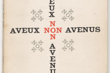 Claude Cahun (Lucy Schwob). Aveux non avenus (Disavowals or Cancelled Confessions). 1930. Illustrated book with photogravures: Cover (closed) approx. 8 11/16 × 6 11/16&#34; (22 × 17 cm). The Museum of Modern Art, New York. Gift of Helen Kornblum in honor of Roxana Marcoci